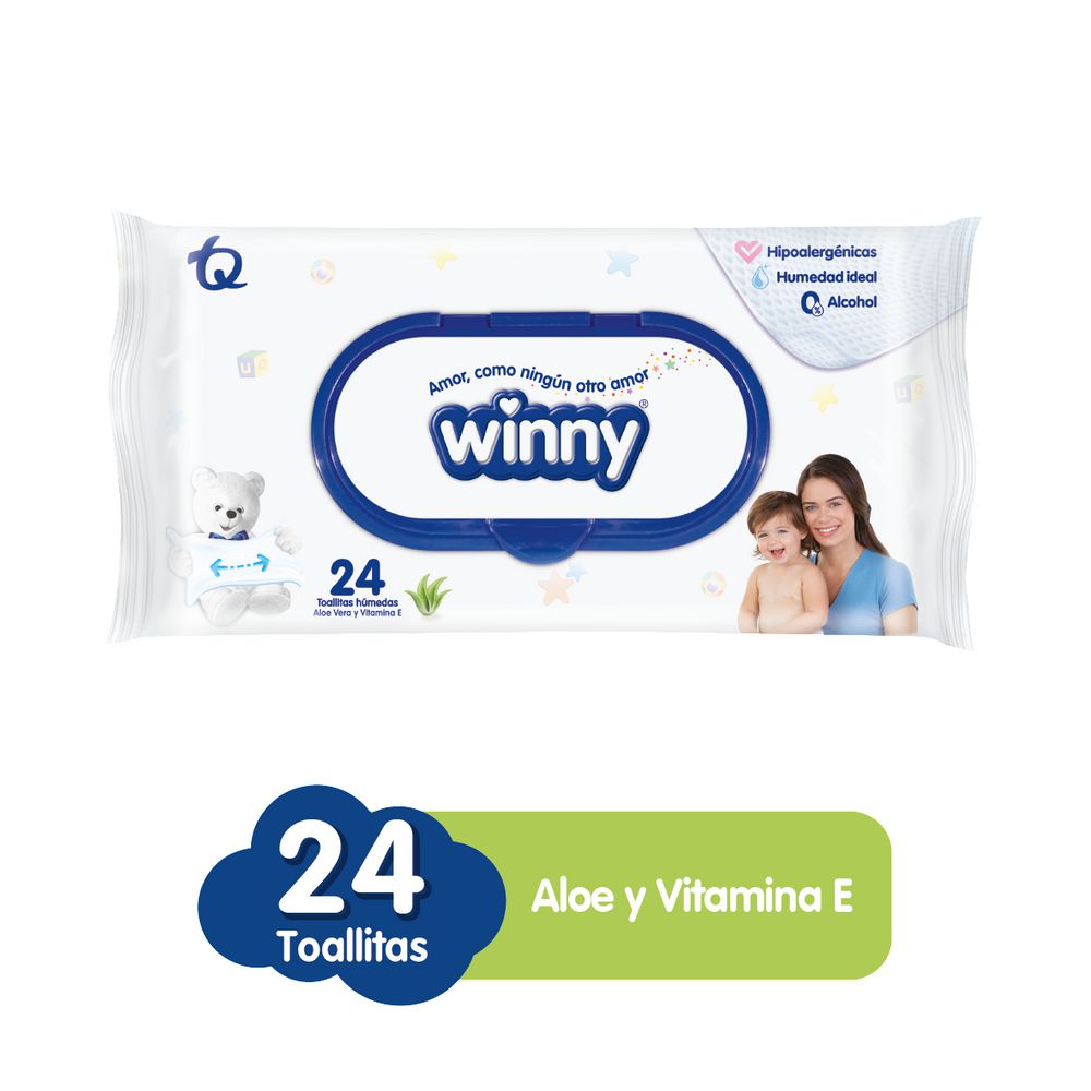 Toallitas WINNY (24 und)