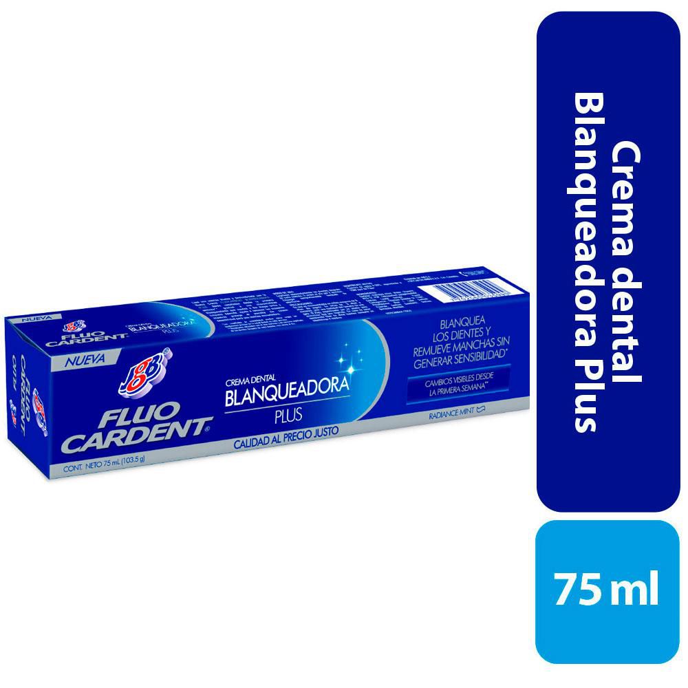 Crema Dental Blanqueadora FLUOCARDENT  (75  ml)