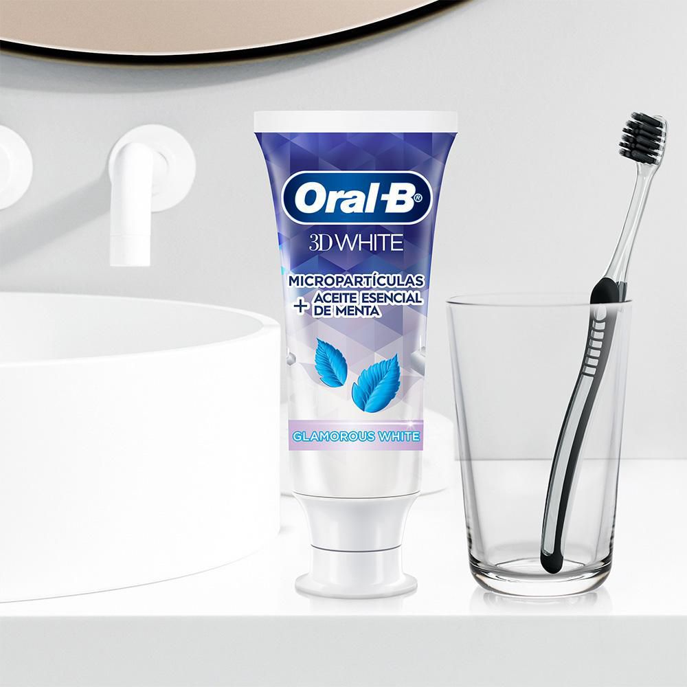 Crema Dental ORALB 3D White Brilliant Fresh x3und  (201  ml) img #3