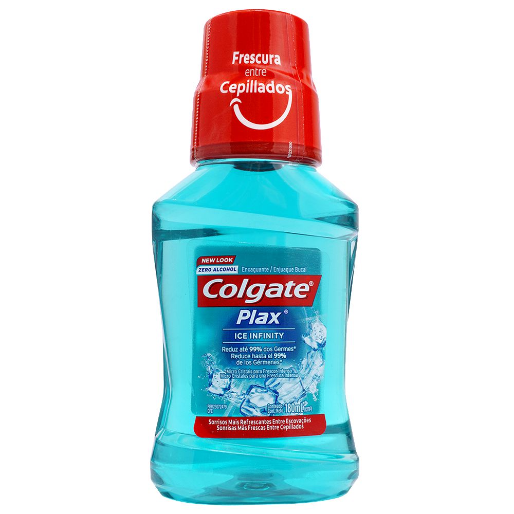 Enjuague Bucal + Crema Dental COLGATE Plax + Triple Acción (180  ml) img #4