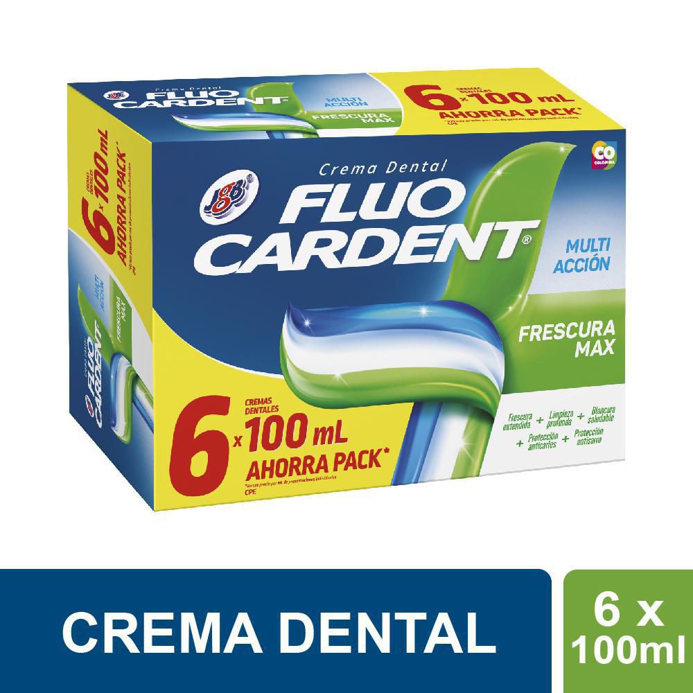 CREMA DENTAL FLUOCARDENT  (600  ml)