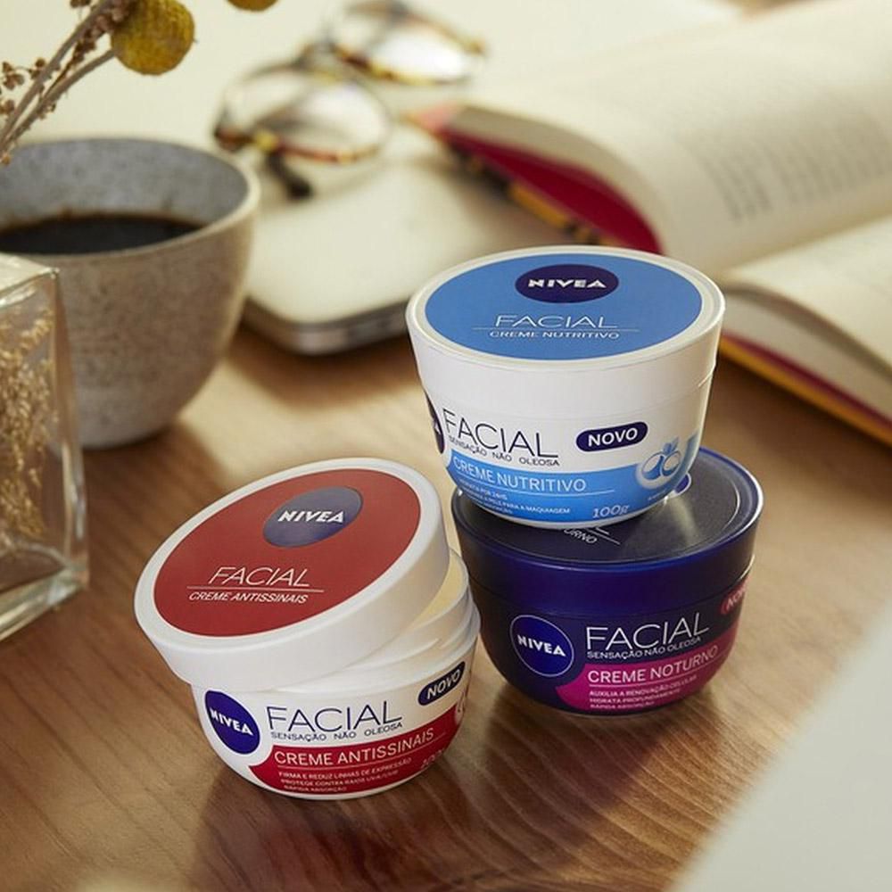 Crema facial NIVEA cuidado noche  (100  ml) img #7