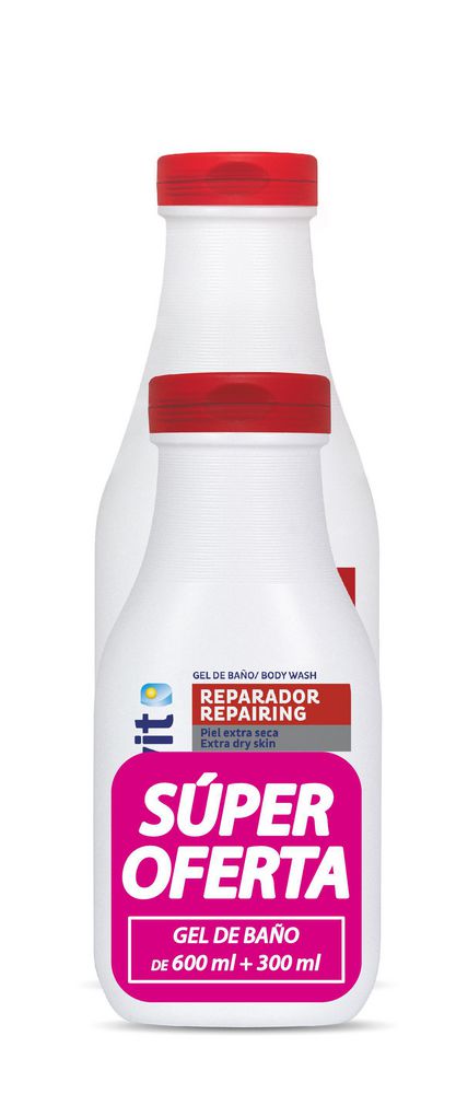 GEL DE BAÑO LACTOVIT (600 ml)