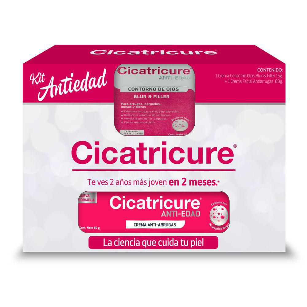 crema CICATRICURE Antiarrugas+Contorno (1 und)