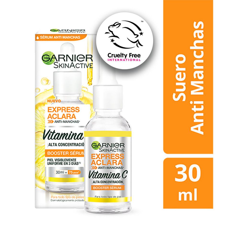 Serum GARNIER SKIN ACTIVE Vitamina c express aclara (30  ml)