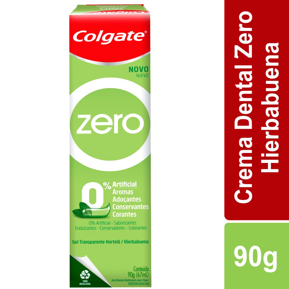 Crema Dental COLGATE Zero Hierbabuena (67  ml)
