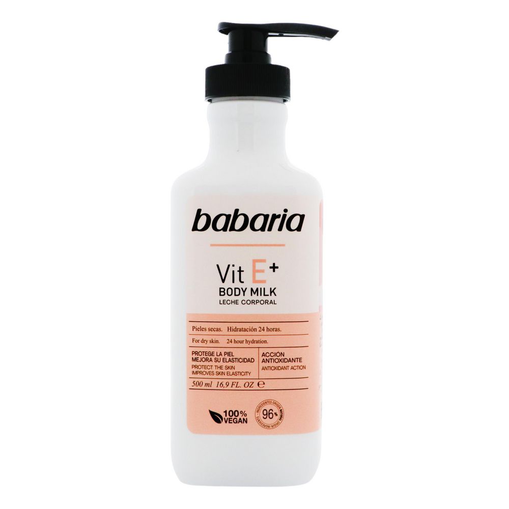 crema BABARIA Vitamina E (500 ml)
