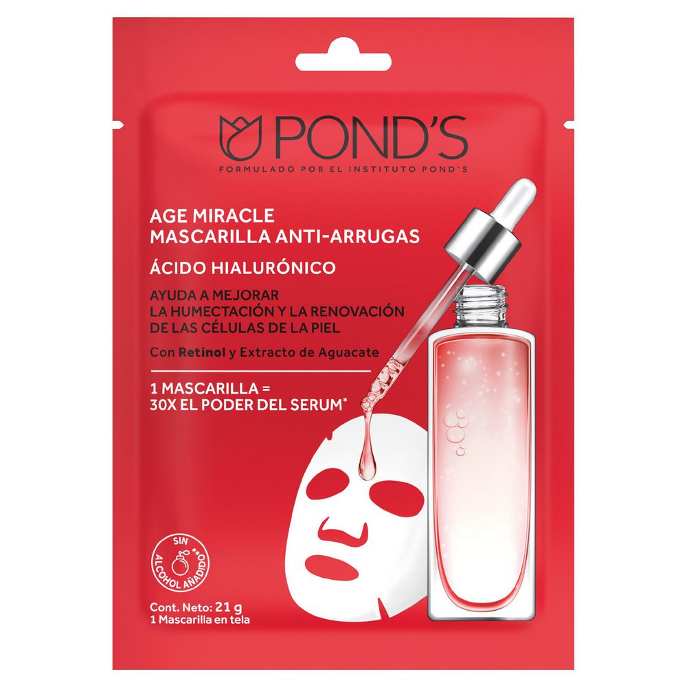 Mascarilla Facial PONDS Age Miracle Antiarrugas (21  ml) img #2