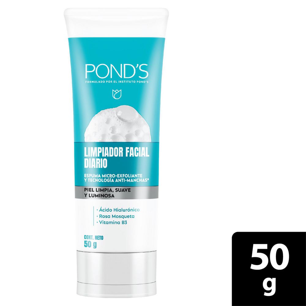 Espuma Facial PONDS Limpiador Uso Diario (50 gr)
