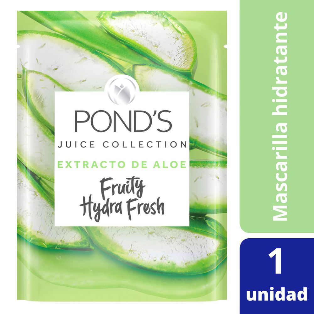 Mascarilla Facial PONDS Fruity Hydra Fresh Aloe (1 und)