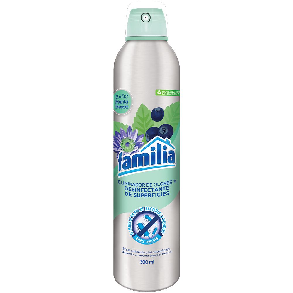 Eliminador de olores FAMILIA Menta fresca (300 ml)