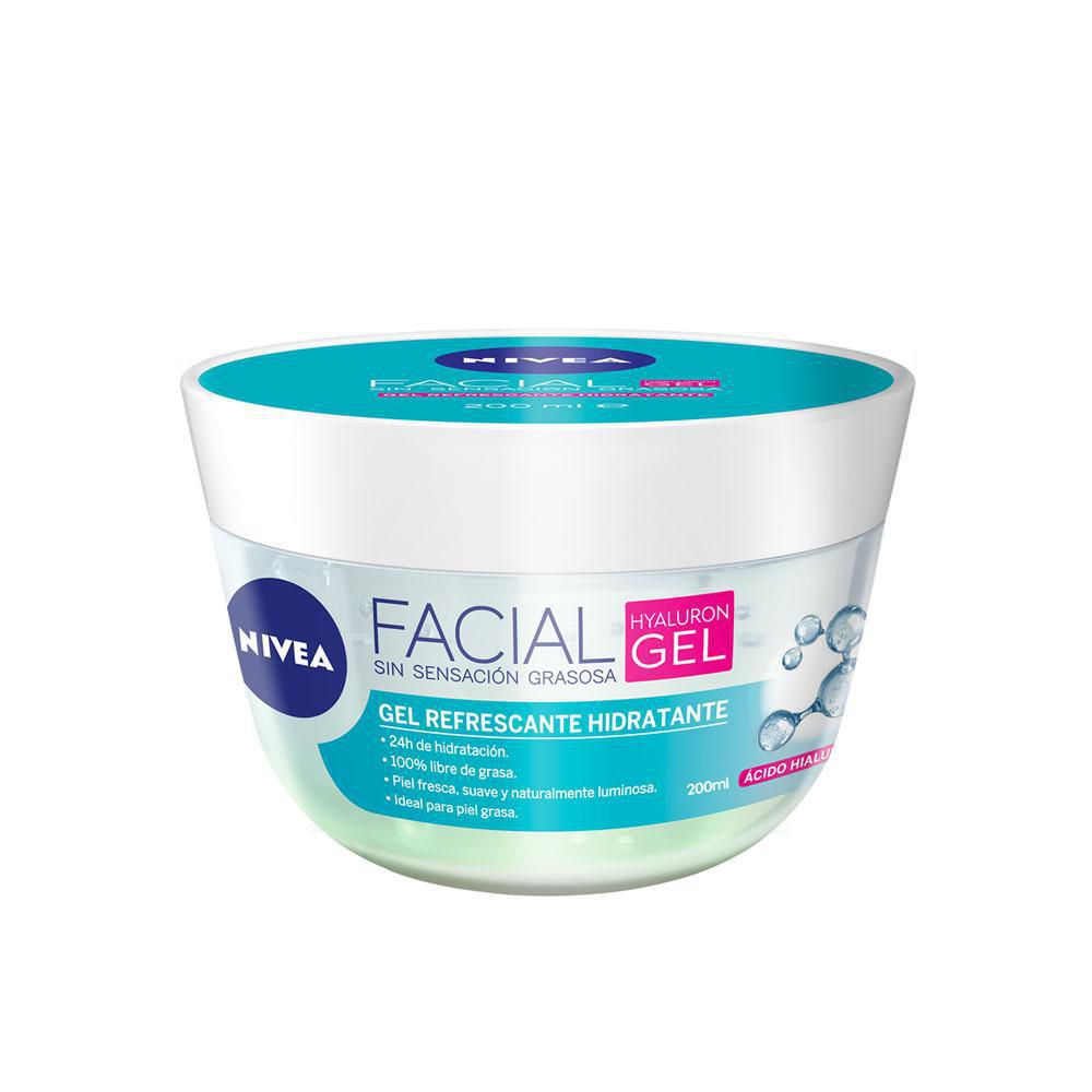 Gel facial NIVEA con ácido hialurónico (200 ml)