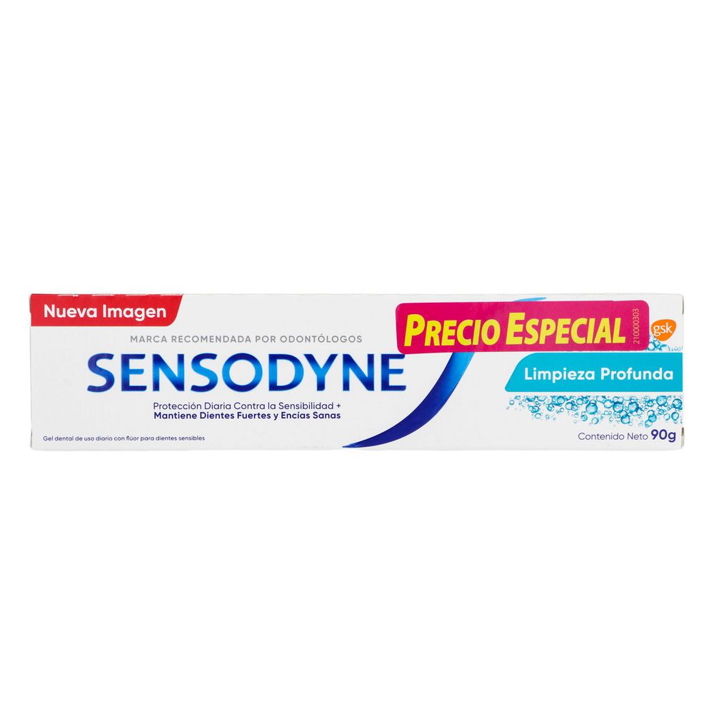Crema SENSODYNE dental limpieza profunda (65  ml) img #1