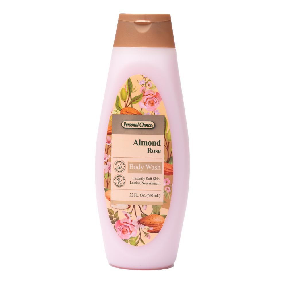Gel de baño PERSONAL CHOICE MARCA EXCLUSIV almendras y rosas (650 ml)