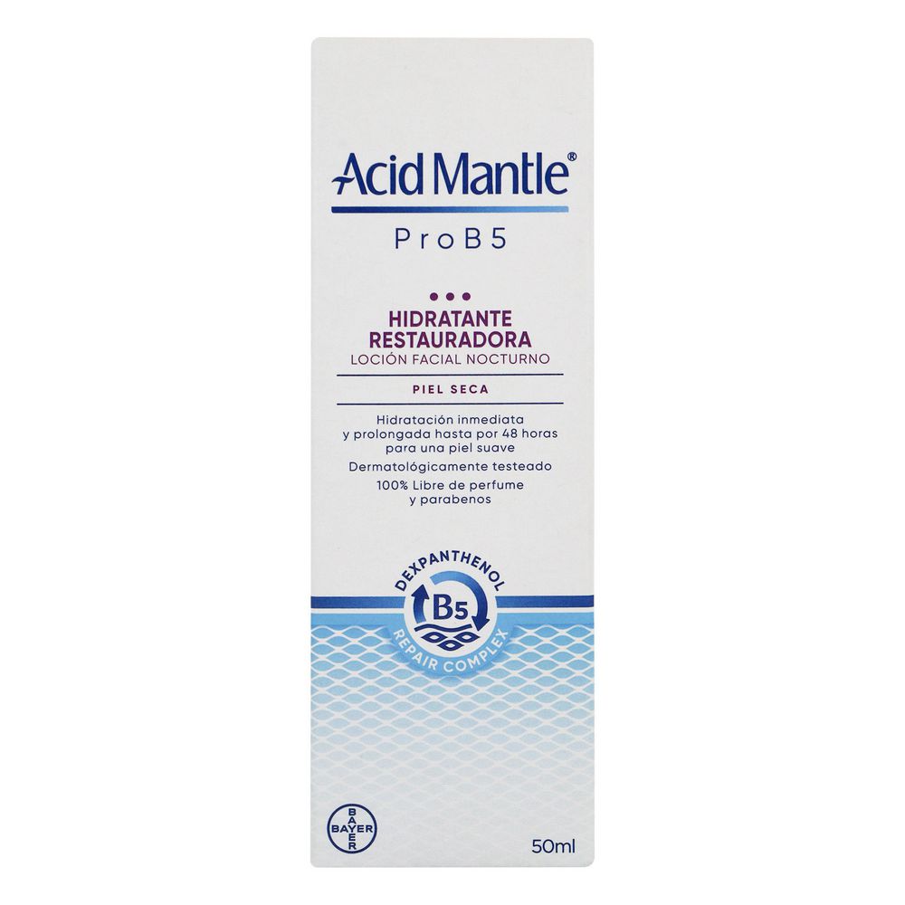 Locion ACID MANTLE FACIAL NOCTURNO PIEL SECA (50 ml)