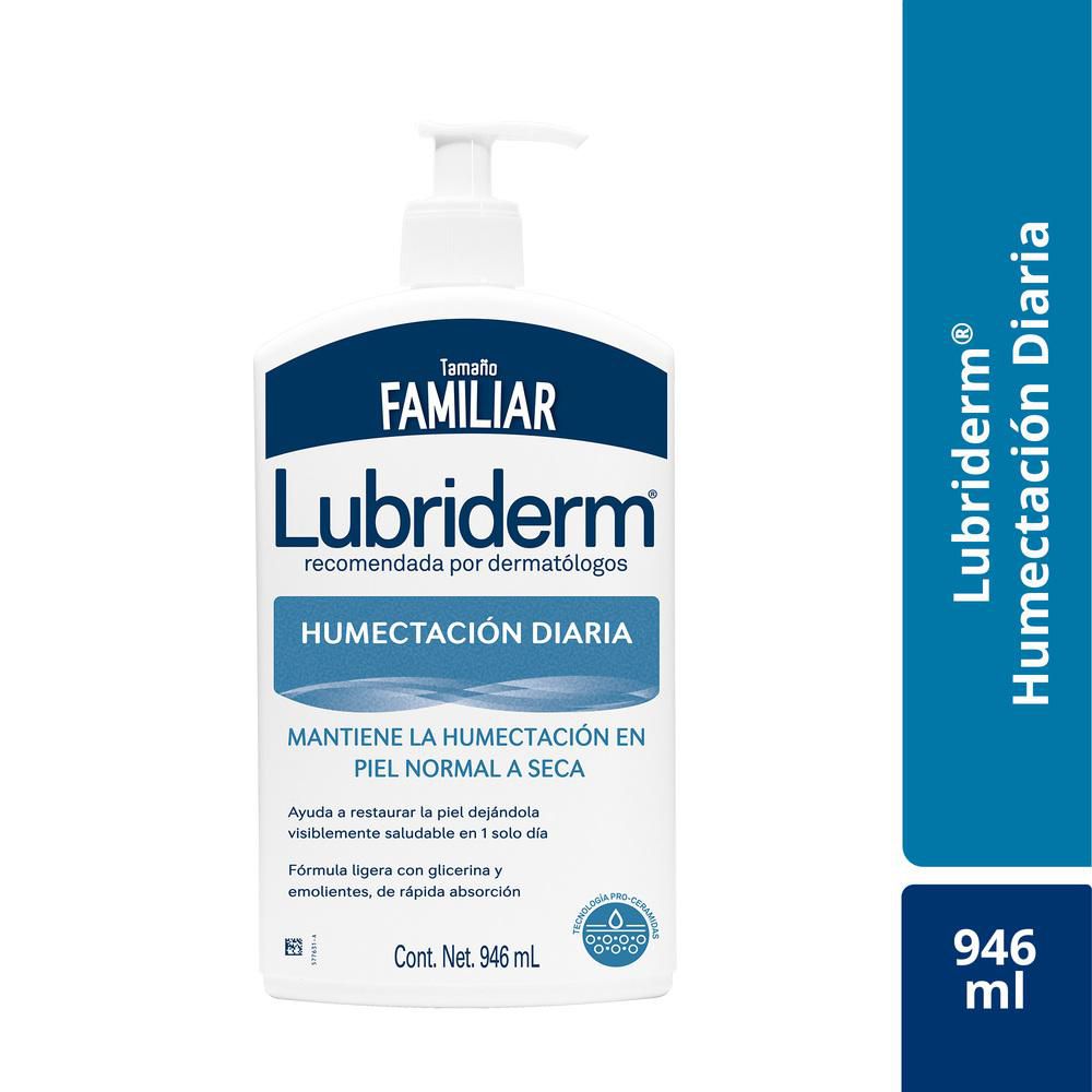 Crema Corporal LUBRIDERM Humectación Diaria (946 ml)
