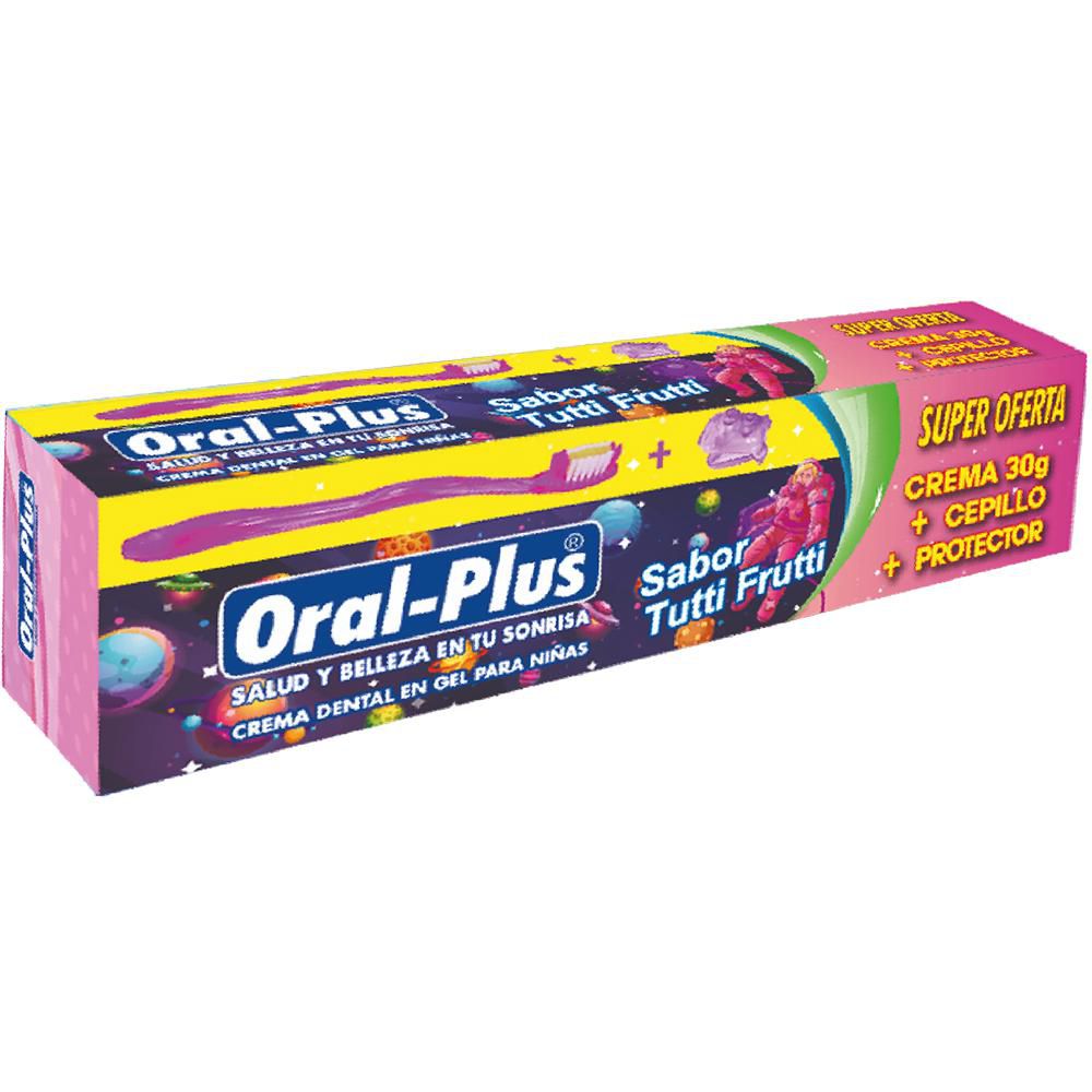 Kit Crema + Cepillo ORALPLUS (3 und)