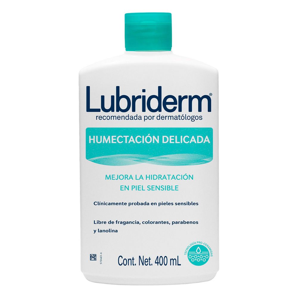 Crema LUBRIDERM HUMECTACIÓN DELICADA PIEL SENS (400 ml)