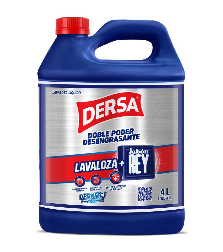 Lavaloza DERSA Liquido Jabón Rey (4000 ml)