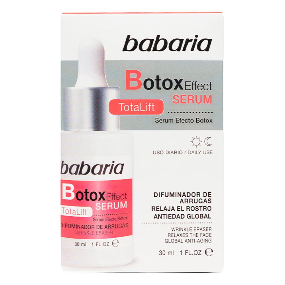 Serum BABARIA Efecto Botox Difuminador Arrug (30 ml)