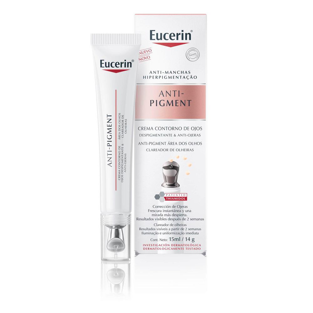 Contorno de ojos EUCERIN despigmentante y antiojeras (15 ml)