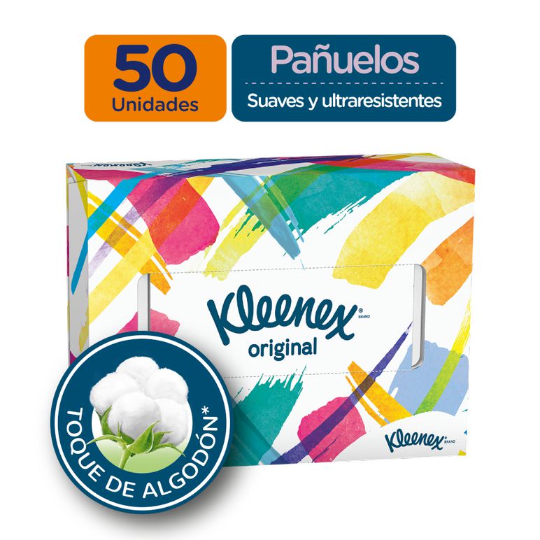 Pañuelo KLEENEX Junior (50  und)