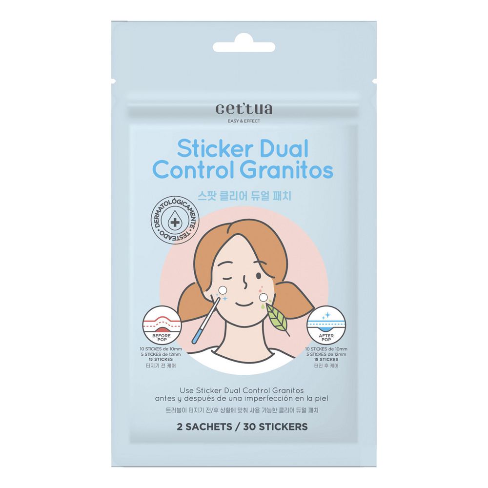 Sticker CETTUA DUAL CONTROL GRANITOS (30 UNIDAD)