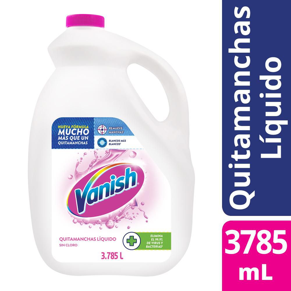 Quitamanchas VANISH líquido blanco (3785 ml)