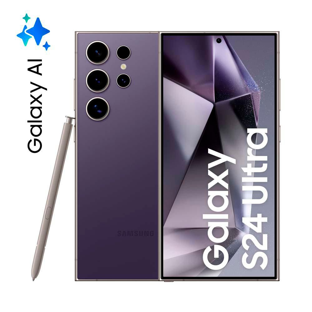 Celular SAMSUNG Galaxy S24 ULTRA AI 5G 256 GB 12 GB RAM VIOLETA
