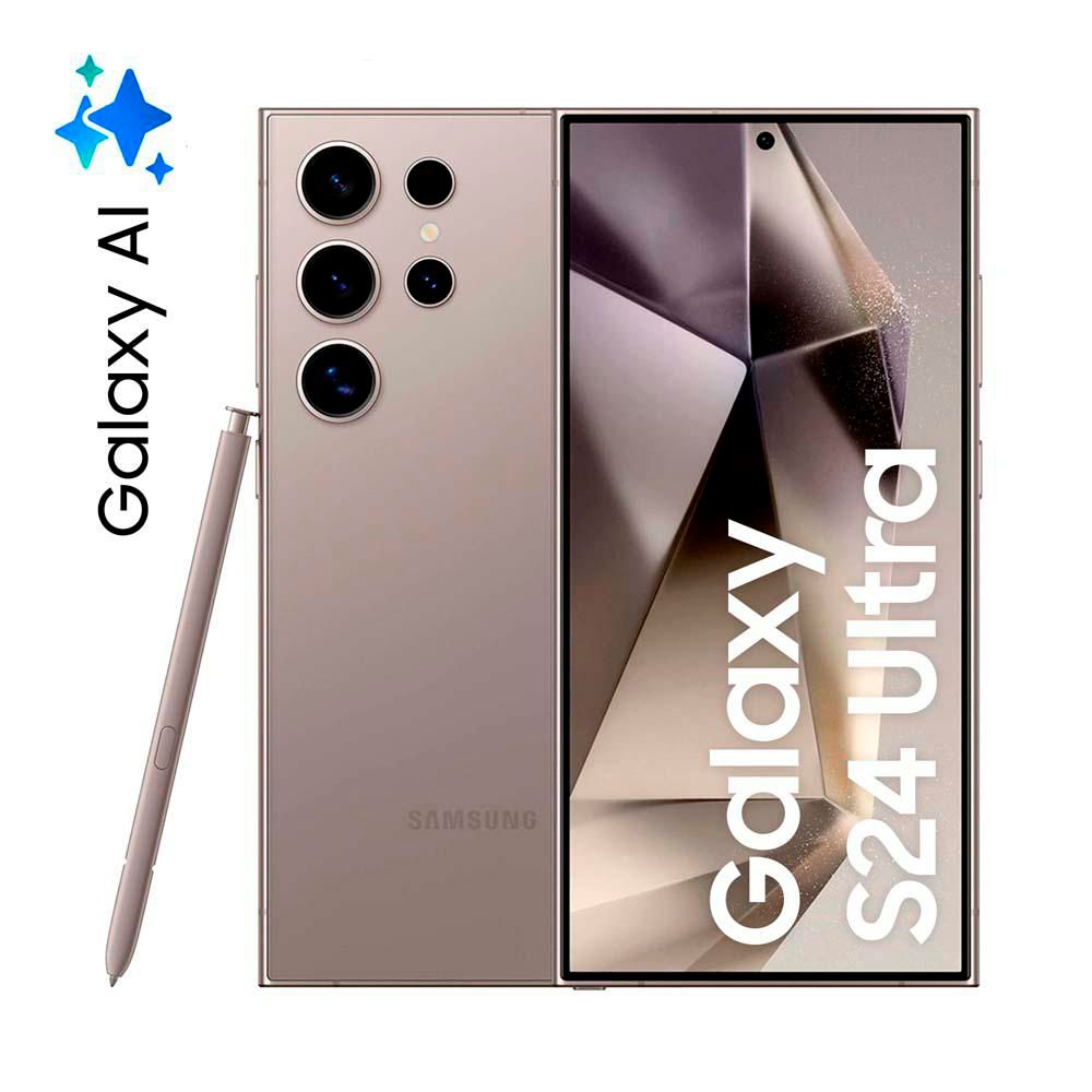 Celular SAMSUNG Galaxy S24 ULTRA AI 5G 512 GB 12 GB RAM GRIS + Cover