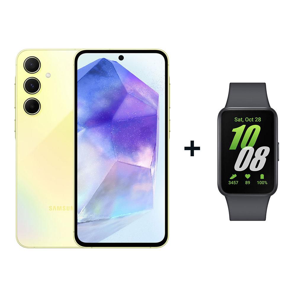 Celular SAMSUNG Galaxy A55 5G 256 GB 8 GB RAM Amarillo + FIT 3