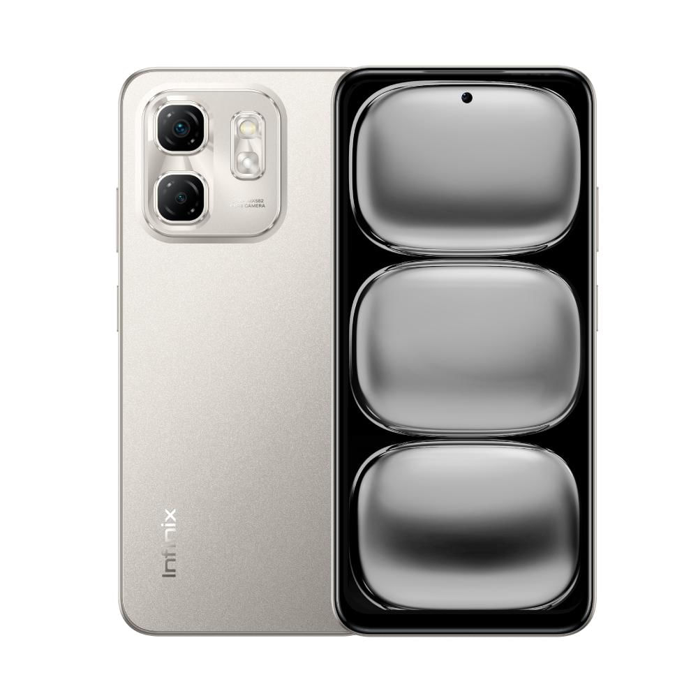 Celular Infinix Hot 50I Nfc Dual 256Gb Ram 8+8Gb 5000 Mah Plata
