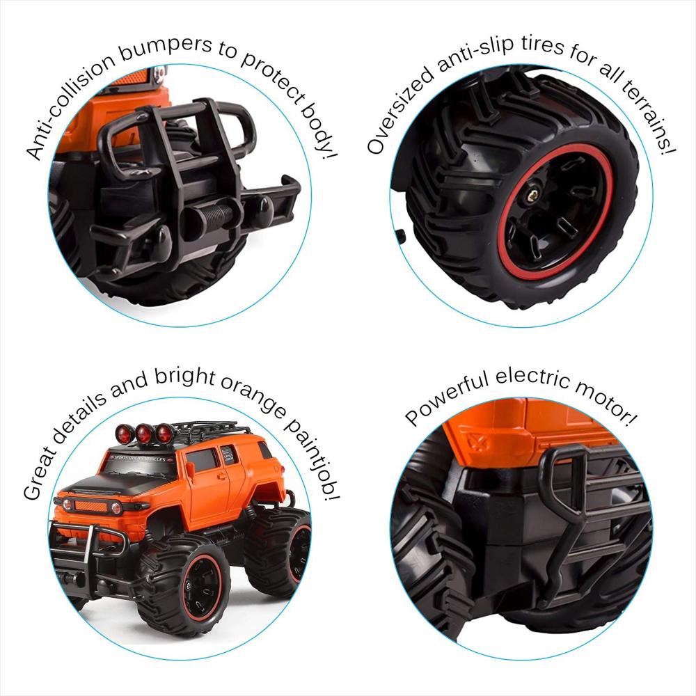 Vehículo Todo Terreno A Control Remoto Escala 1:20 img #3