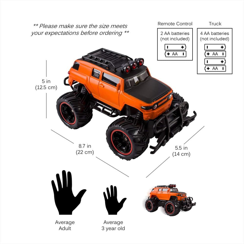 Vehículo Todo Terreno A Control Remoto Escala 1:20 img #4