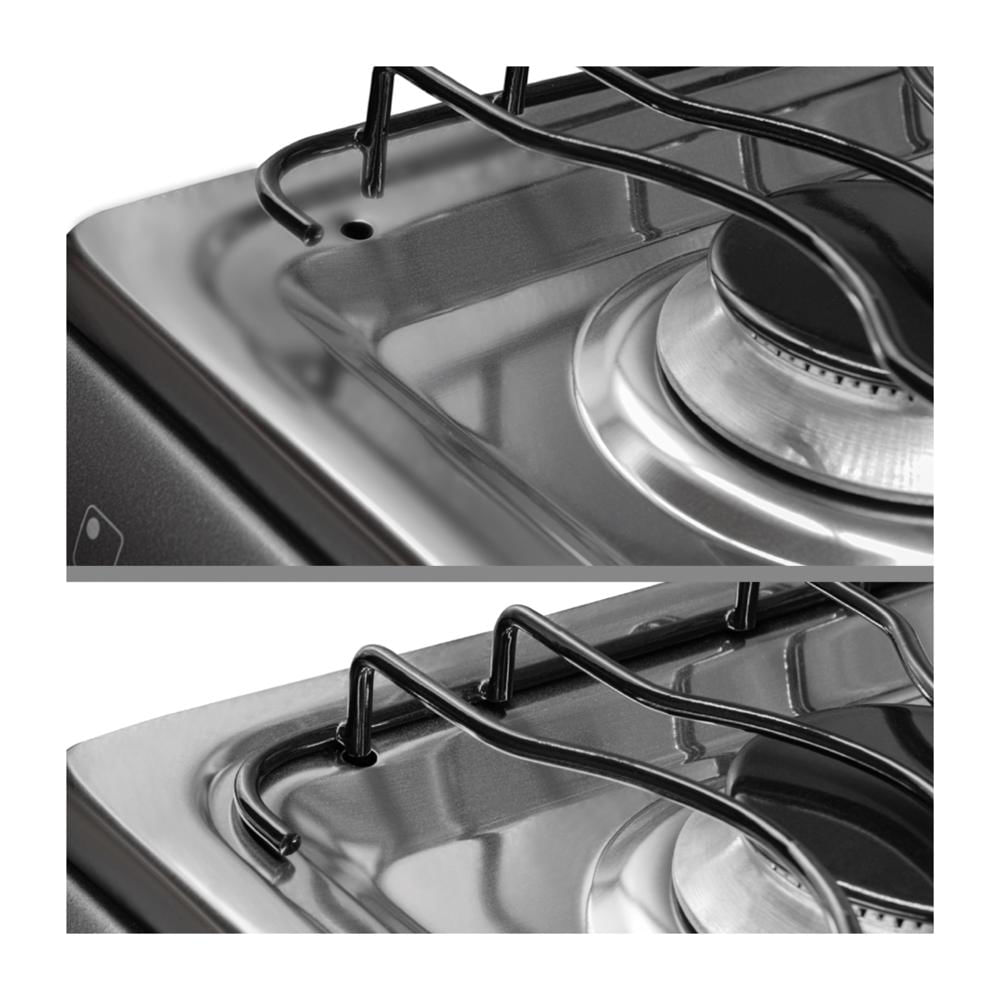 Estufa De Piso Superior Aluminium Con Horno 4P Sn 7004 08 img #2