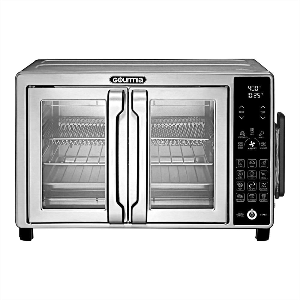 Horno Tostador Digital Con Freidora De Aire Gourmia Con 18 Ajustes Preestablecidos Para 6 Horno Tostador Digital Con Freidora De Aire Gourmia Con 18 Ajustes Preestablecidos Para 6