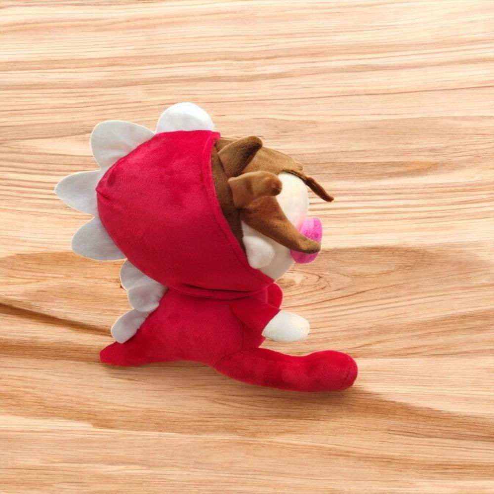 Peluche Mini Raptor Color Rojo 30 Cms img #3