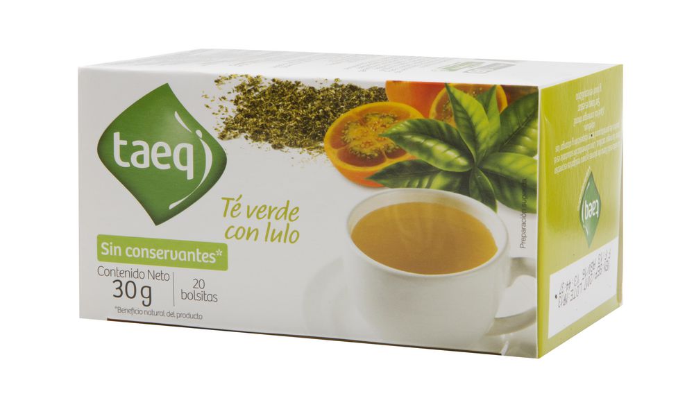 Té TAEQ Verde Sabor a Lulo (30  gr) img #1