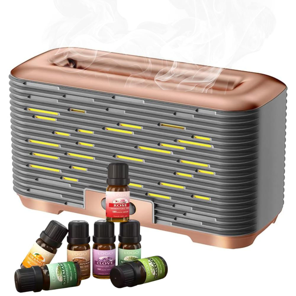 Difusor De Aromas Humificador Silencios 350Ml 7 Esencias