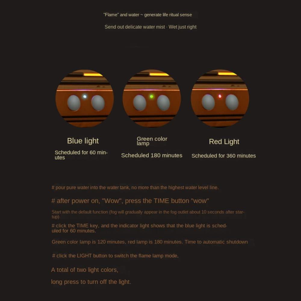 Difusor De Aromas Humificador Silencios 350Ml 7 Esencias img #5