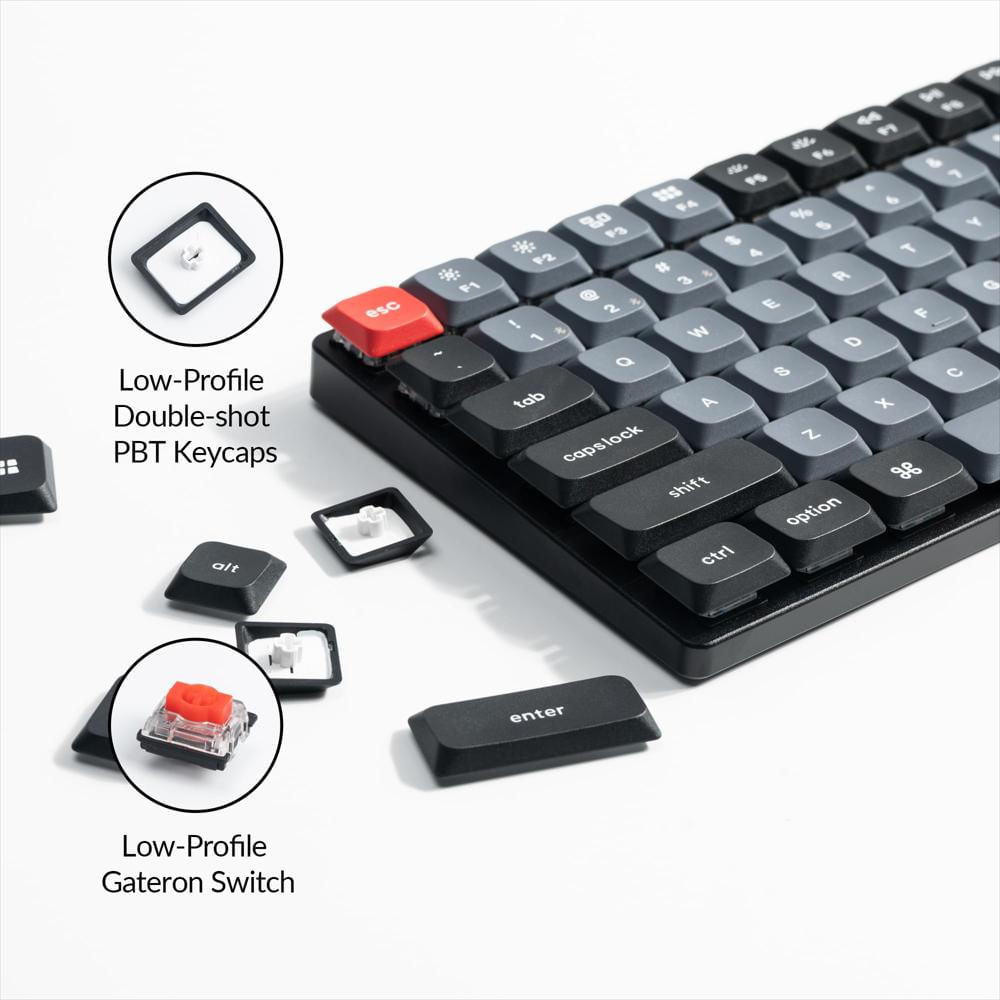Teclado Mecánico Inalámbrico Ultra Delgado Keychron K17 Pro img #4