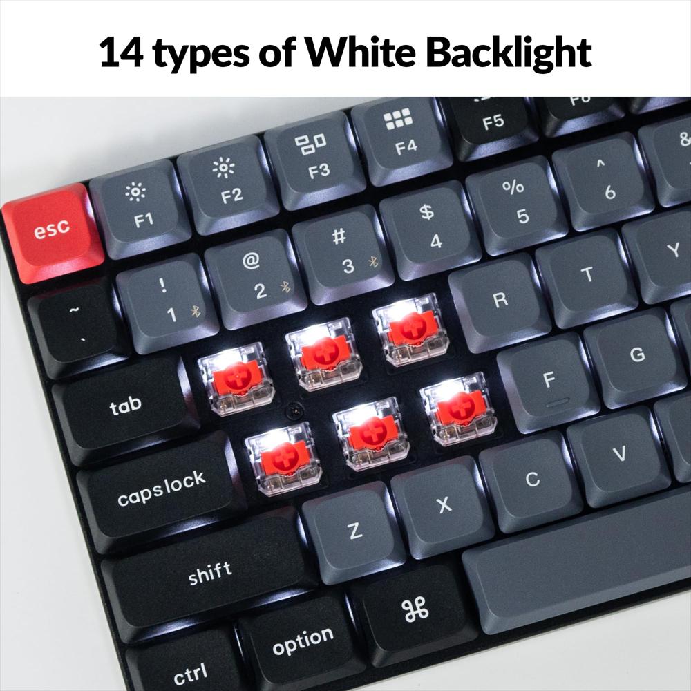 Teclado Mecánico Inalámbrico Ultra Delgado Keychron K17 Pro img #5