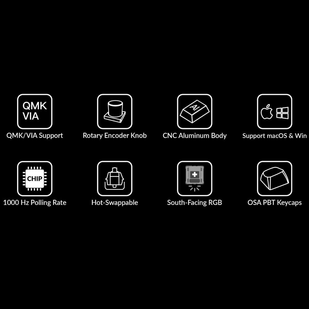 Teclado Keychron Q11 Ergonomía Y Personalización Al Máximo img #4