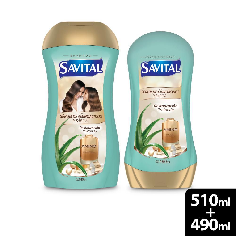 SHAMPOO SAVITAL AMINOACIDOS (1000 ml)