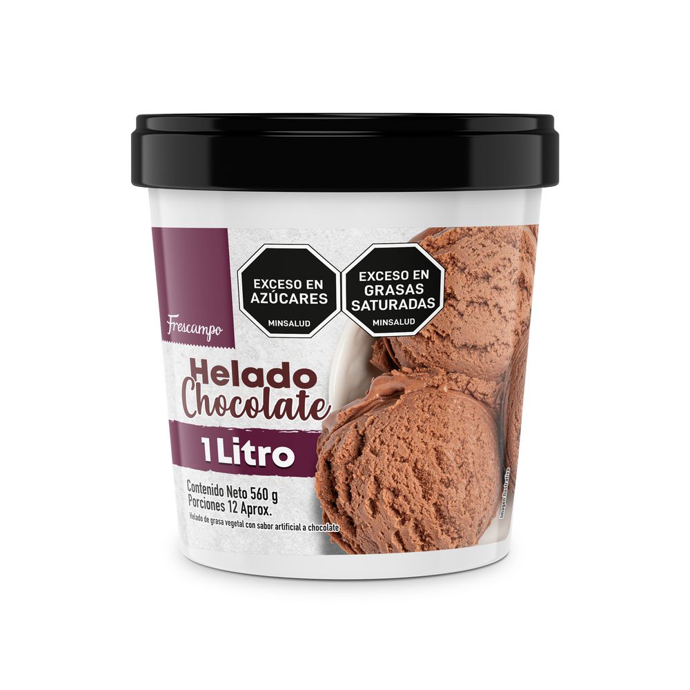 Helado FRESCAMPO chocolate (560 ml)