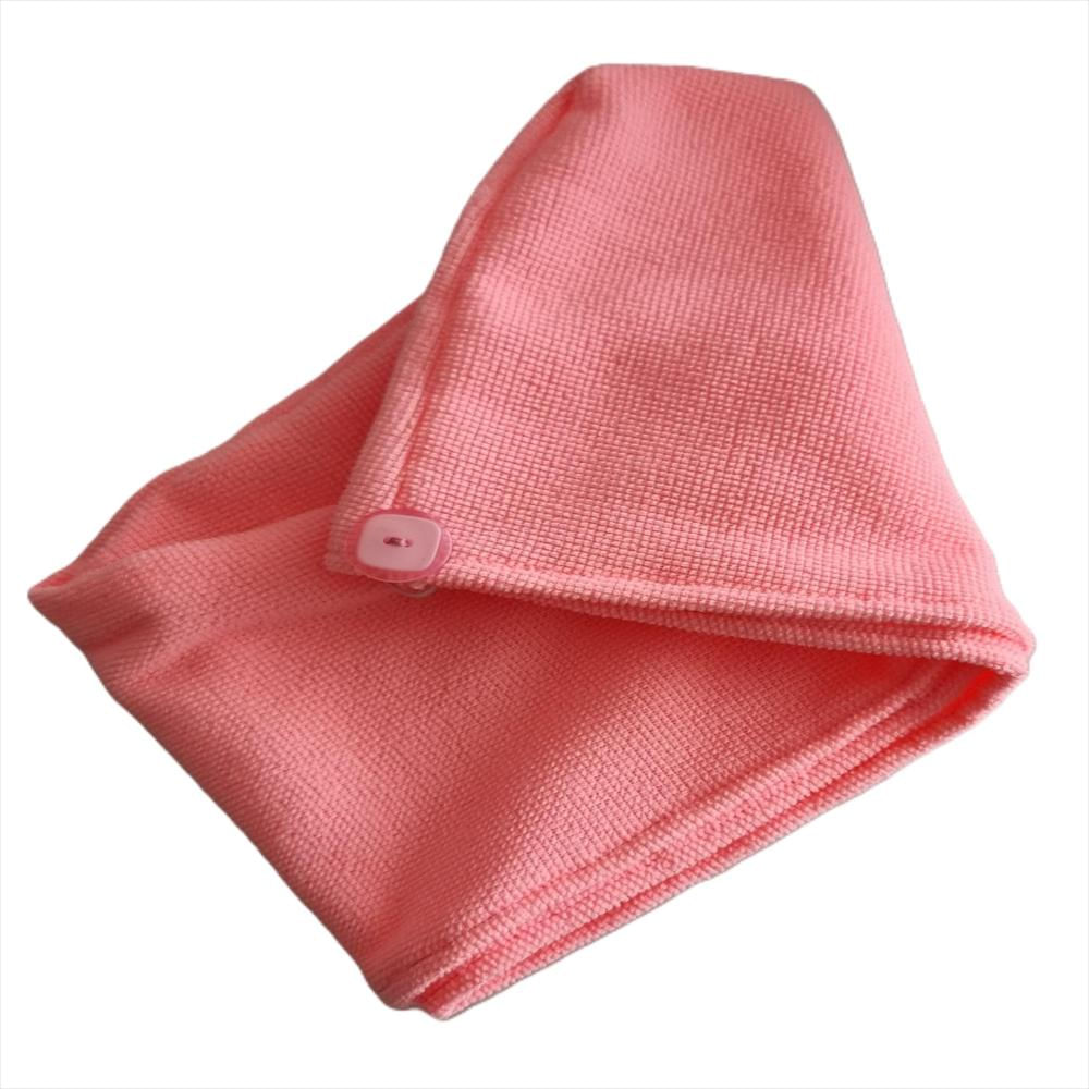Gorro De Baño De Microfibra Antifrizz Anticaida Rosado