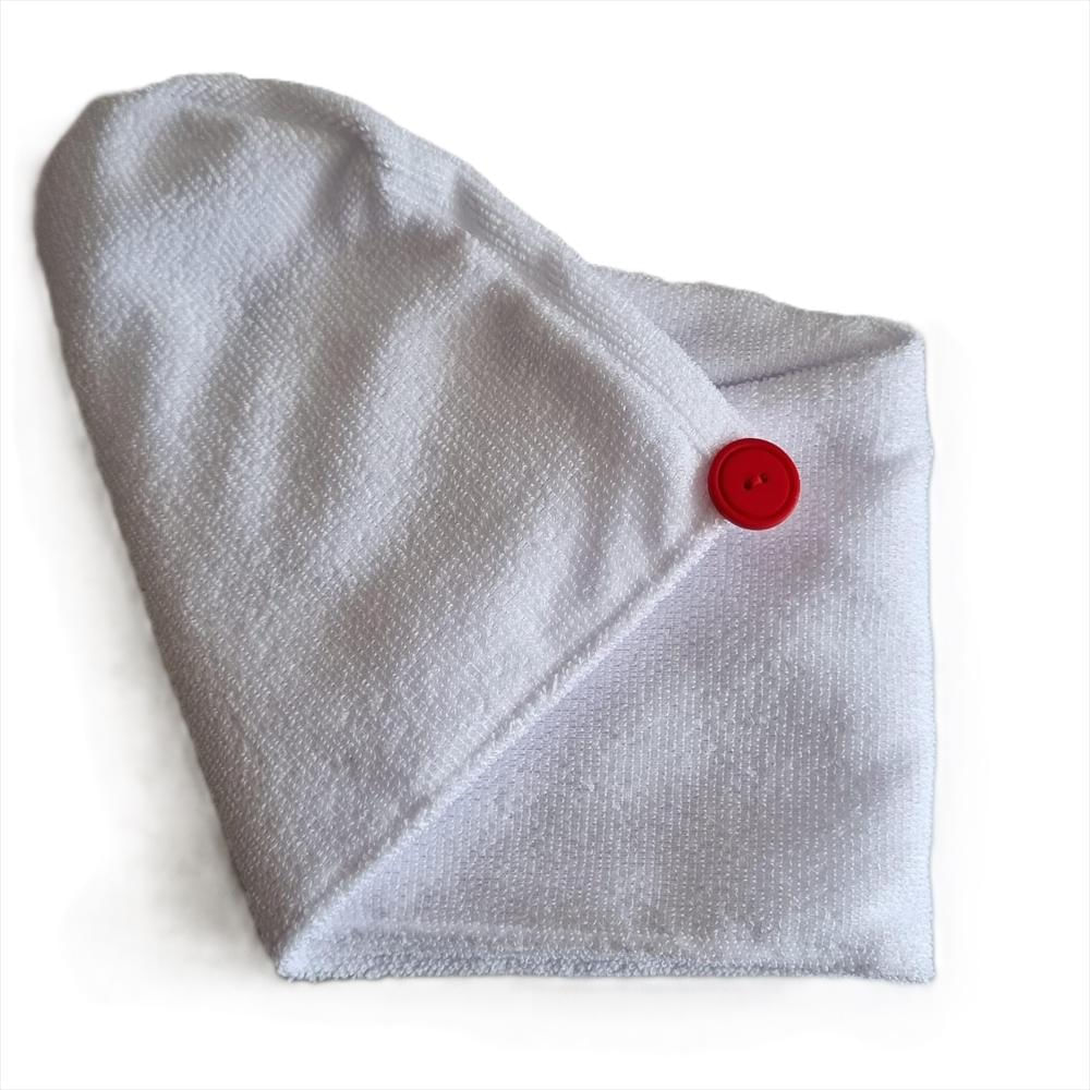 Gorro De Baño De Microfibra Antifrizz Anticaida Blanco