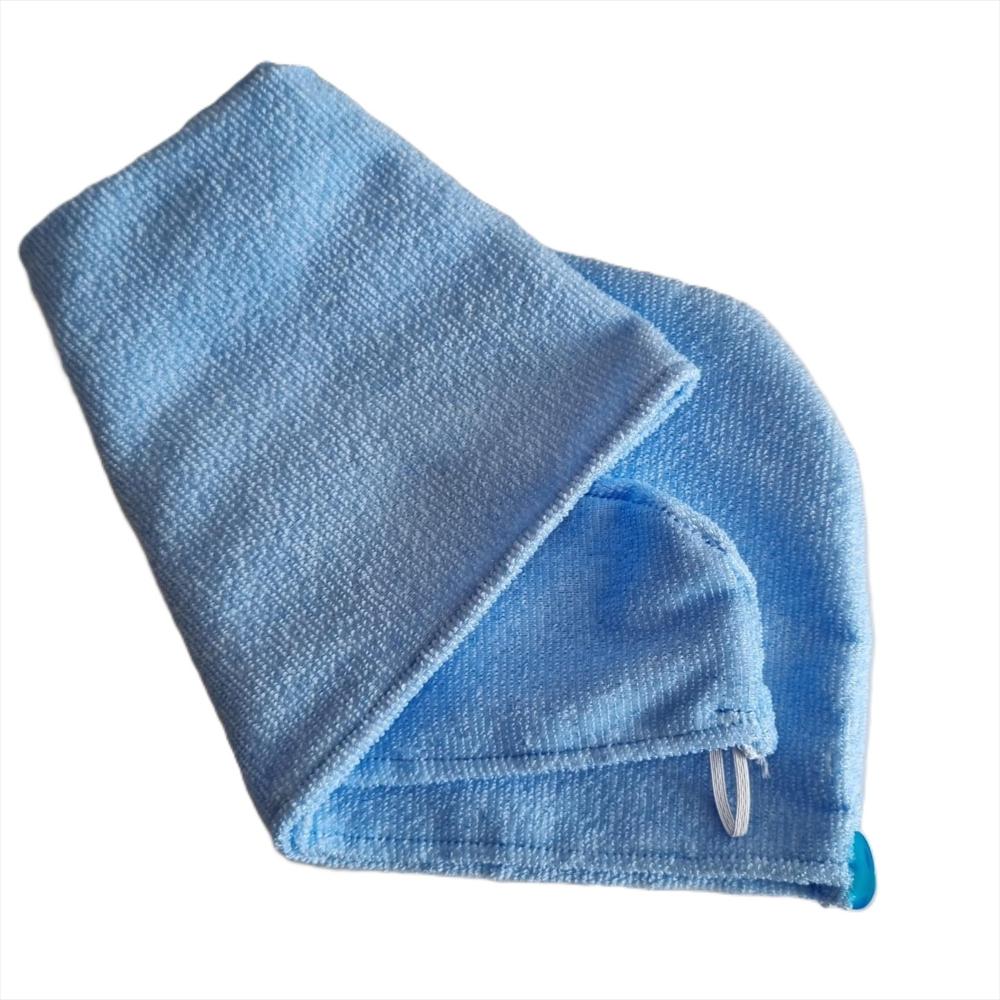 Gorro De Baño De Microfibra Antifrizz Anticaida Azul Claro