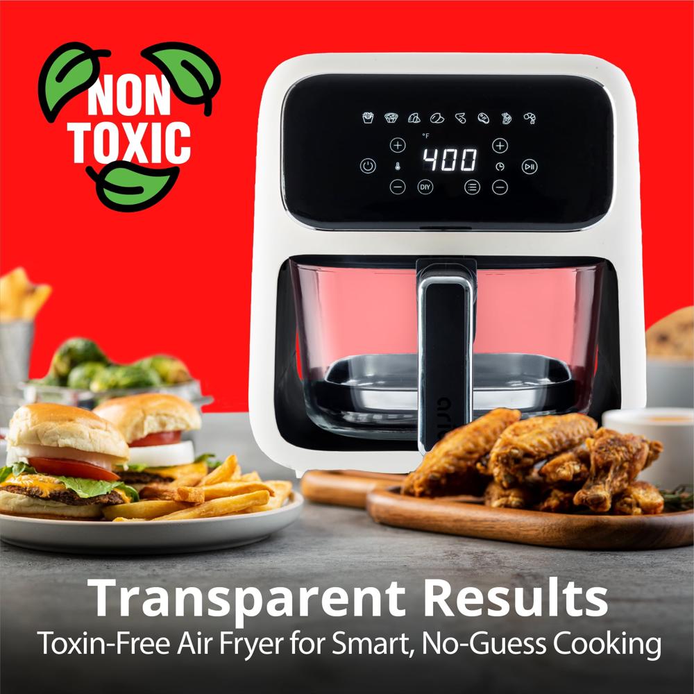 Freidora De Aire Aria De 5 Cuartos 8 Preajustes De Cocina Con Cesta De img #3