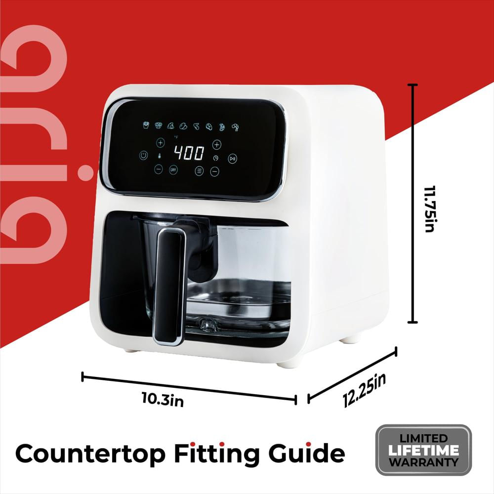 Freidora De Aire Aria De 5 Cuartos 8 Preajustes De Cocina Con Cesta De img #4